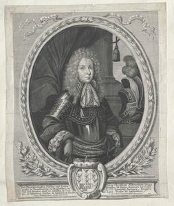 Margrabia Brandenburgii Christian Albrecht autorstwa Artist Unknown