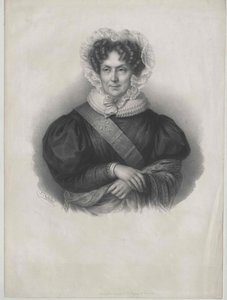 Marie Benoite Prevost de La Croix autorstwa Artist Unknown