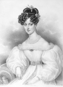 Marie Charlotte baronowa +1841 Kerpen autorstwa Artist Unknown