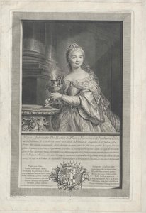 Marie Diane Antoinette de Rosset de Rocozel de Fleury autorstwa Artist Unknown