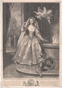 Marie Francoise Perdrigeon autorstwa Artist Unknown