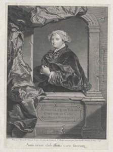 Marthe-Marguerite Le Valois de Villette de Murcay autorstwa Artist Unknown