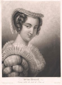 Maria de Rabutin-Chantal autorstwa Artist Unknown