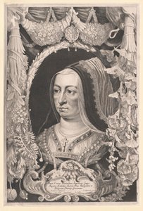 Maria Burgundzka (druk) autorstwa Artist Unknown