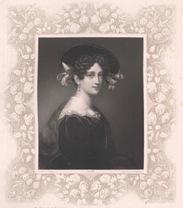 Maximiliane Borzaga (druk) autorstwa Artist Unknown