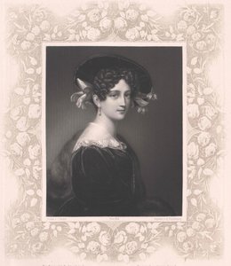 Maximiliane Borzaga (druk) autorstwa Artist Unknown