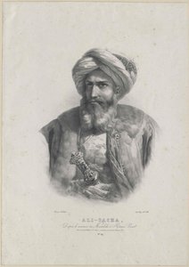 Mehemed Ali bashaw (druk) autorstwa Artist Unknown