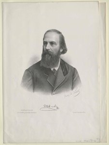 Moritz Terke (druk) autorstwa Artist Unknown
