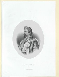 Napoleon III cesarz Francuzów, autorstwa Artist Unknown