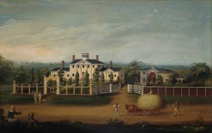 New England Country Seat autorstwa Artist Unknown