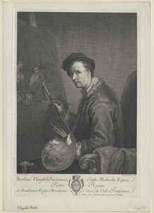 Nicolas Vleughels autorstwa Artist Unknown