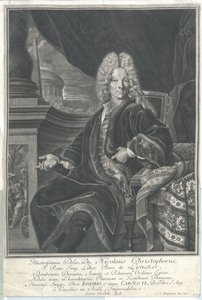 Nicolaus Christoph baron von Lyncker autorstwa Artist Unknown