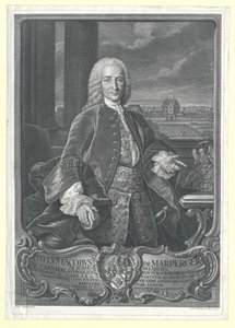Paul Jakob von Marperger autorstwa Artist Unknown