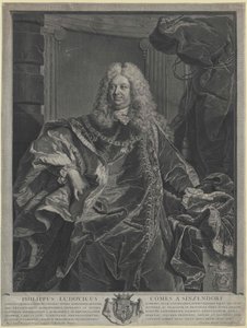 Philipp Ludwig hrabia Sinzendorf autorstwa Artist Unknown