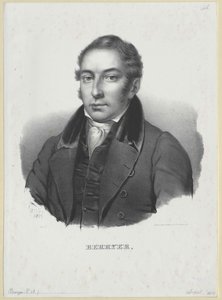 Pierre Antoine Berryer (druk) autorstwa Artist Unknown