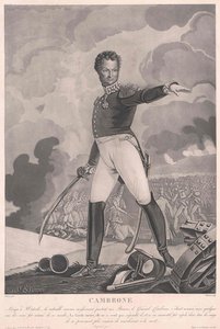 Pierre Jacques Etienne Vicomte Cambronne autorstwa Artist Unknown