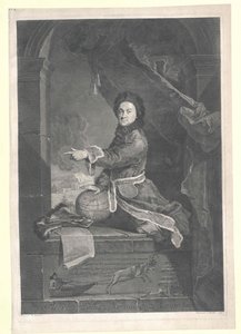 Pierre Louis de Maupertuis autorstwa Artist Unknown