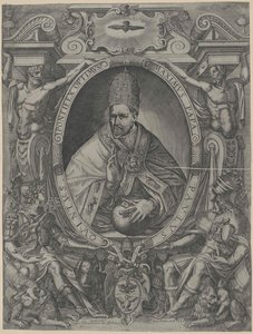Papież Paweł V. autorstwa Artist Unknown