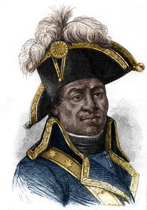 Portret Francois Dominique Toussaint dit "Toussaint-Louverture", haitańskiego męża stanu. autorstwa Artist Unknown