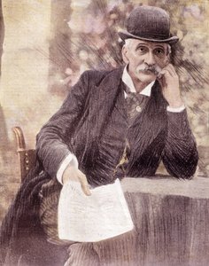 Portret przewodniczącego włoskiej Rady Giuseppe Zanardellego (1826-1903). autorstwa Artist Unknown