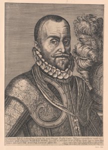 Książę Oranii Wilhelm I (druk) autorstwa Artist Unknown
