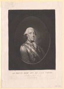 Książę Saksonii Coburg-Saalfeld Frederic Josiah autorstwa Artist Unknown
