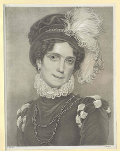 Księżniczka Badenii Karolina autorstwa Artist Unknown