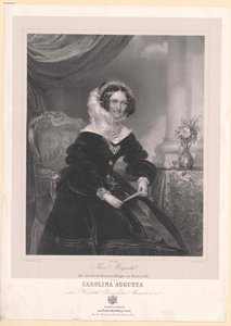 Księżniczka Bawarii (1792-1873) Karolina autorstwa Artist Unknown