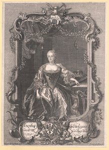 Księżniczka Bawarii Maria Józefa autorstwa Artist Unknown