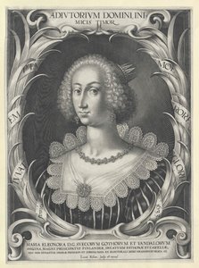 Księżniczka brandenburska Maria Eleonora autorstwa Artist Unknown