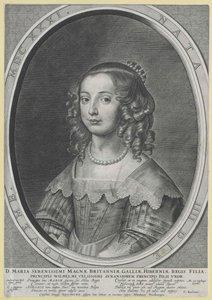 Księżniczka Anglii Maria (druk) autorstwa Artist Unknown