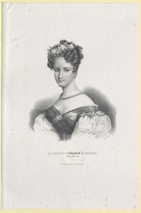 Księżniczka Francji Maria (druk) autorstwa Artist Unknown
