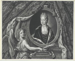 Księżniczka Hesji-Darmstadt Magdalena Sybilla autorstwa Artist Unknown