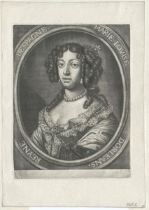 Księżniczka Orleanu Mary Louise (druk) autorstwa Artist Unknown