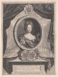 Księżniczka Saksonii-Weissenfels Christine autorstwa Artist Unknown