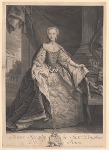 Księżniczka Saksonii Josefa autorstwa Artist Unknown
