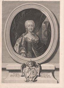 Księżniczka Saksonii Marie Amalie autorstwa Artist Unknown
