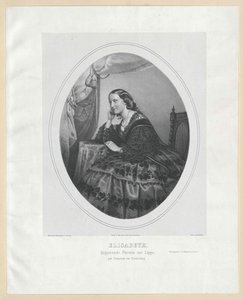 Księżniczka Schwarzburg-Rudolstadt Elżbieta autorstwa Artist Unknown