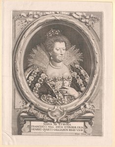 Księżniczka Toskanii Maria de "Medici autorstwa Artist Unknown