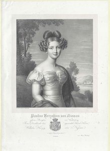 Księżniczka Wirtembergii Paulina autorstwa Artist Unknown