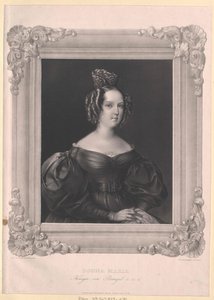 Królowa Portugalii Maria II da Honor autorstwa Artist Unknown