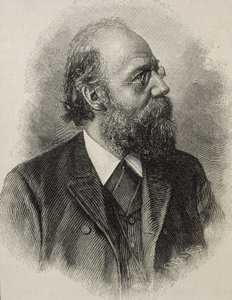 RICKERT, Heinrich (1863-1936). Niemiecki filozof, jeden z czołowych neokantystów. Rycina autorstwa Artist Unknown