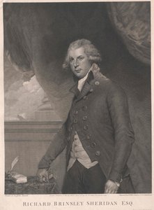 Richard Brinsley Sheridan autorstwa Artist Unknown