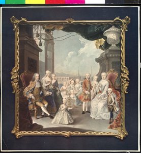Cesarzowa rzymsko-niemiecka 1717-1780 Maria Teresa autorstwa Artist Unknown