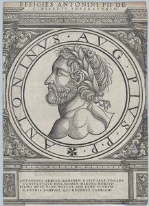 Cesarz rzymski Antonin Pius autorstwa Artist Unknown