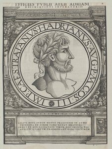 Rzymski cesarz Hadrian autorstwa Artist Unknown