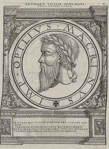 Cesarz rzymski Makrynus autorstwa Artist Unknown