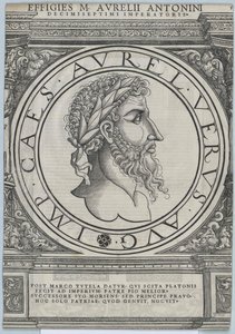 Rzymski cesarz Marek Aureliusz autorstwa Artist Unknown