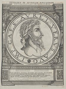 Rzymski cesarz Marek Aureliusz autorstwa Artist Unknown