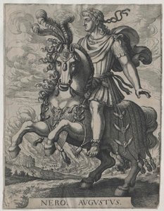 Cesarz rzymski Neron autorstwa Artist Unknown